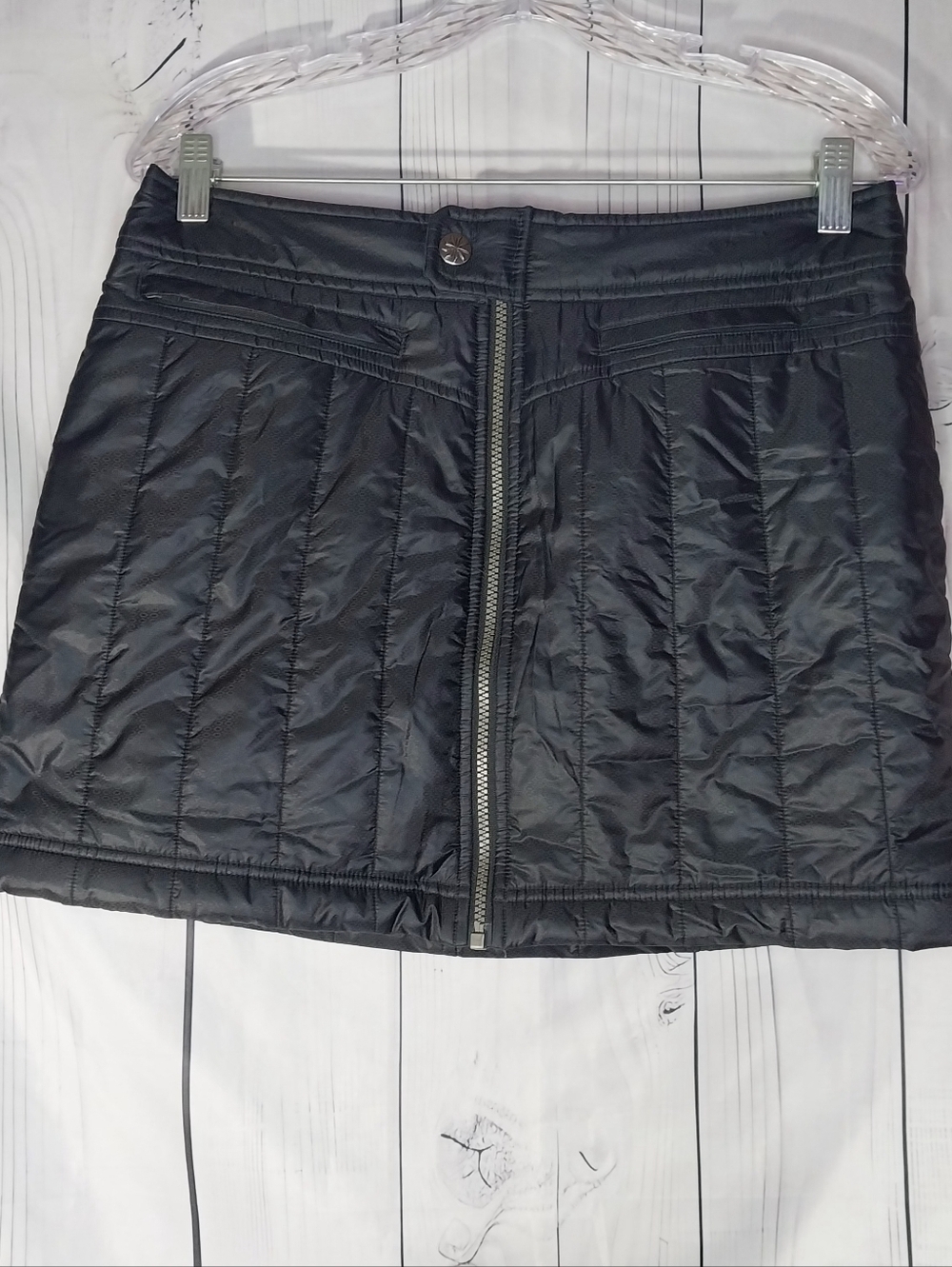 Athleta Toasty Buns Quilted Insulated Puffer Apres Ski Gorpcore Mini Skirt